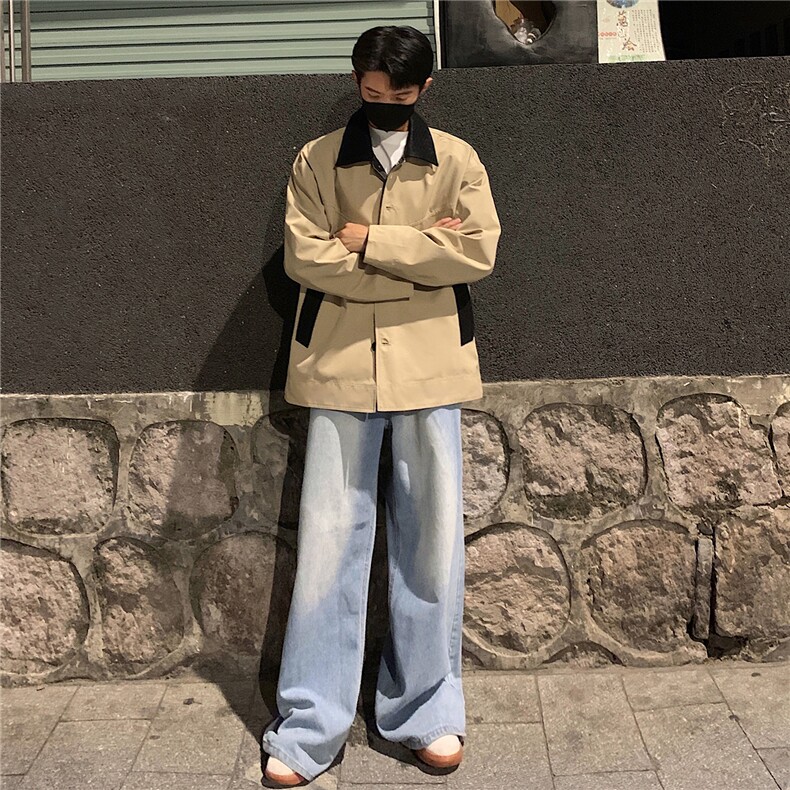 新款休闲风衣,男装风衣,星座1106-2（原1111B）