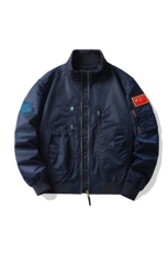 美式潮牌宽松版型飞行服时尚潮牌户外运动休闲夹克外套，男装夹克，星座210-5(原414-2)