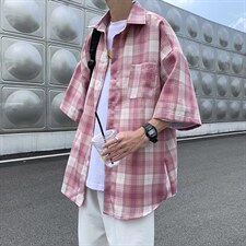 短袖衬衫春款男港风潮流C728P30，男装衬衫，星座1116-2