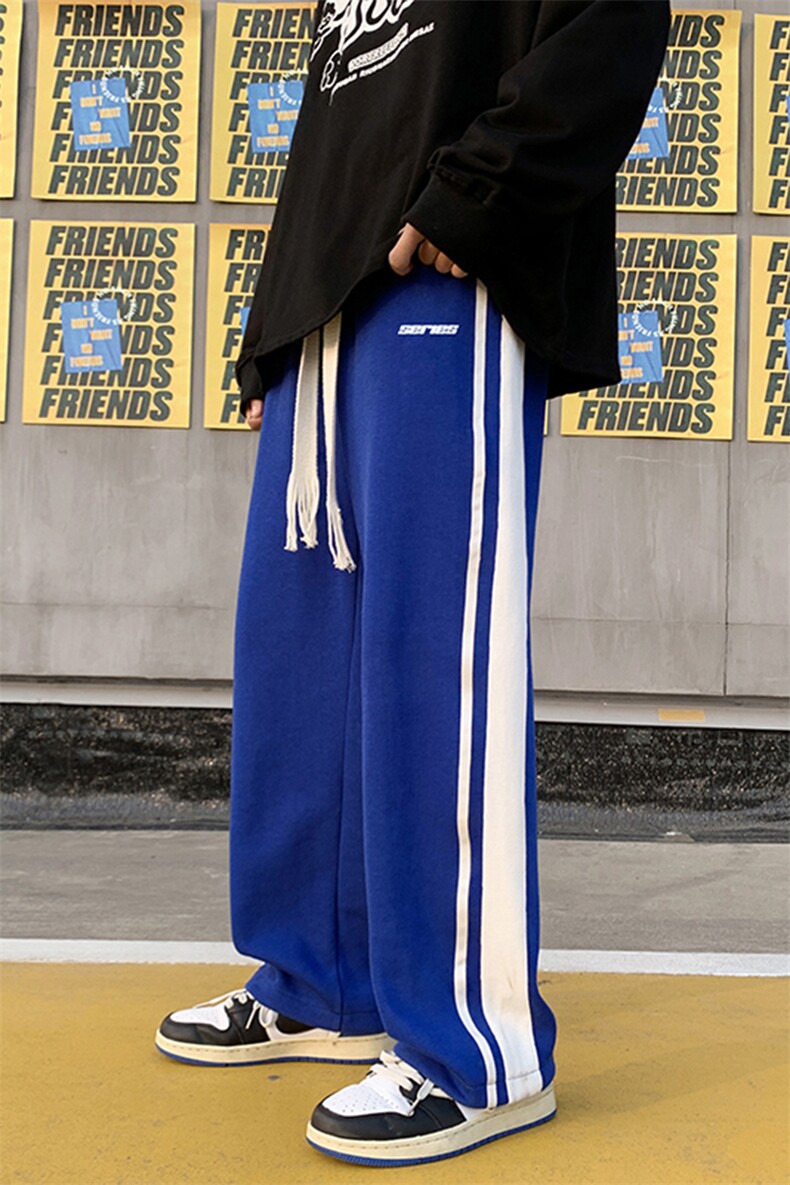 内里包边高货直播现货男大码宽松拖地裤K188-P50控79,男装休闲裤,电商A161-2