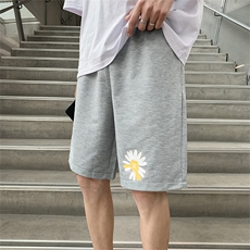 910A-D821港风夏装新款休闲运动短裤男女情侣裤子潮，男装休闲裤，星座910A