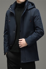 21冬季新款潮流连帽棉服时尚休闲纯色立领棉衣男装ZELD9712-P145，男装棉衣，电商B212（原钱塘6029）