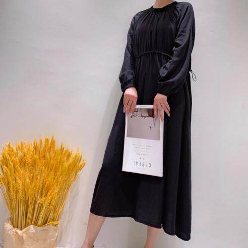 【现货】棉麻连衣裙，女装连衣裙，东方名裳