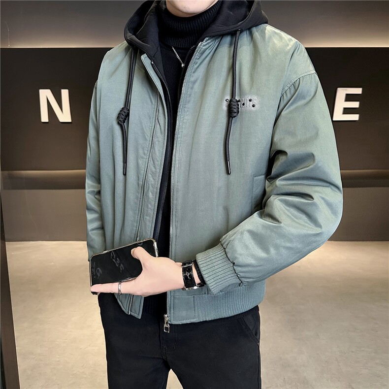 M-4XLB3533306P220绿可拆帽2025羽绒服【标50控活动价318】,男装羽绒服,电商B353