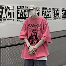 TX12P35夏季水洗宽松T恤，男装T恤，星座517A-6