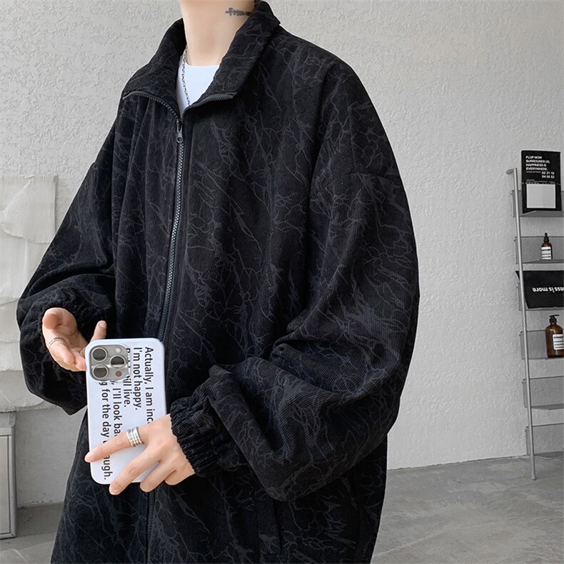 现货 JK10069-特批55 夏季大码高品质夹克外套宽松情侣上衣图片