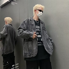 秋季新款男时尚潮牛仔外套J8834P65，男装夹克，星座1116-2