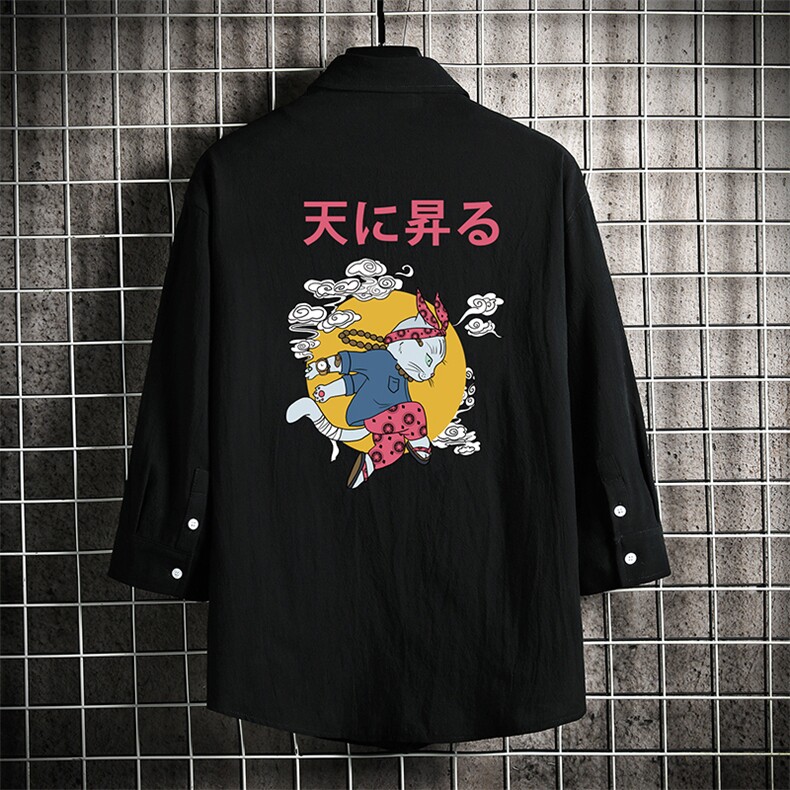 QC58012-P45亚七分袖衬衫男大码五分袖衬衣男短袖网格挂拍,男装衬衫,电商A040A