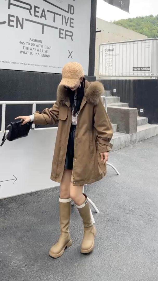 2022狐狸毛派克服，其它，贻思茗