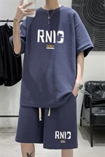！2023夏季男士华夫格短袖T恤套装潮流一套HTZ06P50，男装T恤，电商B220