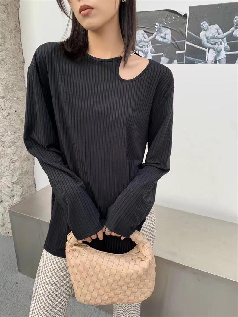 春款坑条针织打底，其它，依纤