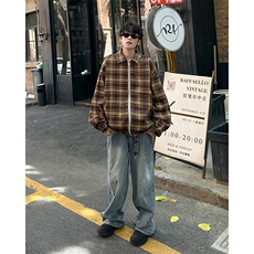 夹克男士韩版潮流宽松百搭帅气时尚2025春季ins新款外套W6183-P64，男装夹克，星座412-3