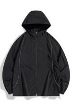 UPF50+有报告凉感轻薄透气宽松大码潮流防晒服DQC657-P48，男装防晒衣，电商B306