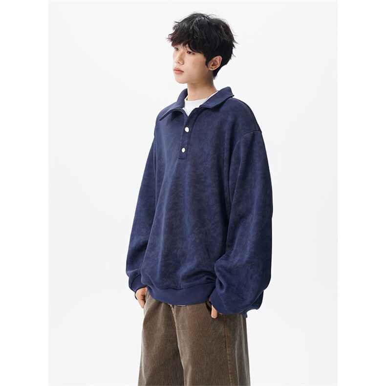 现货WY10165-特P48控88美式复古解构拼接大码男宽松情侣套头卫衣,男装卫衣,电商A059