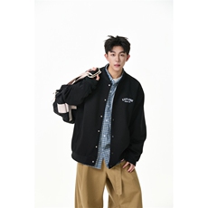潮牌学院风刺绣棒球服夹克WT2550-特批66-控128，男装夹克，星座609