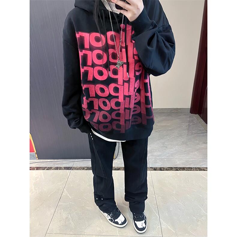 B221美式ins高街暗黑小众个性铆钉小脚牛仔裤LK23142-P65控88,男装牛仔裤,电商B221