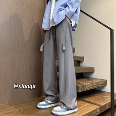 XZ616春季新款设计款冰丝垂感休闲裤TY2430P55控68，男装休闲裤，星座512A（原616）