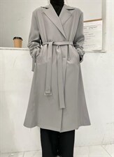 秋季新款长款风衣，女装风衣，歆座 XINZUO