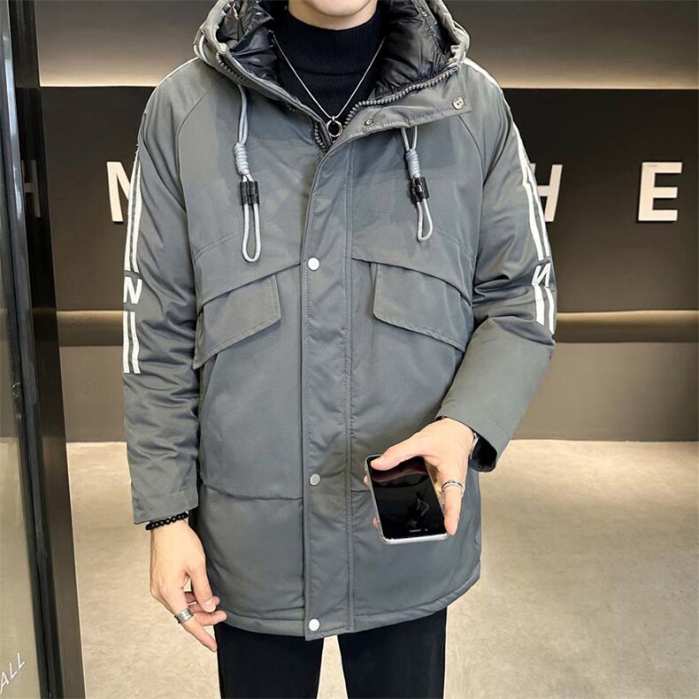 工装户外潮流宽松中长款羽绒棉棉衣XZ402-2-P178控228MY9022货足,男装棉衣,星座402-2