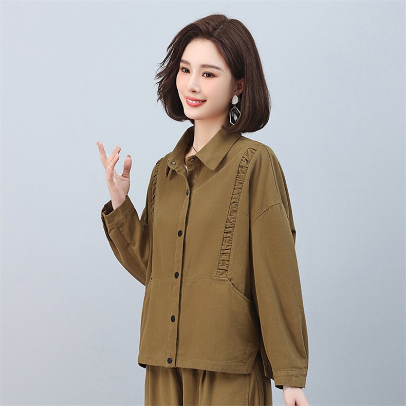 时尚女装短外套显瘦百搭气质款优雅简约设计,女装短外套,叶笙衣