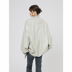 现货2025PU皮夹克美式潮牌女飞行服高街流行外套W318-P35，男装夹克，电商A170