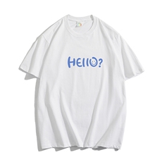 T02情侣中性休闲宽松半截袖圆领短袖T恤学生青少年文艺TEE大码潮，男装T恤，星座115A-1