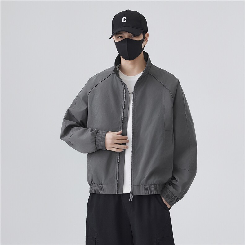 JK006无影墙备货15万件夹克聚酯纤维(M-5XL)TP3368,男装夹克,电商A088