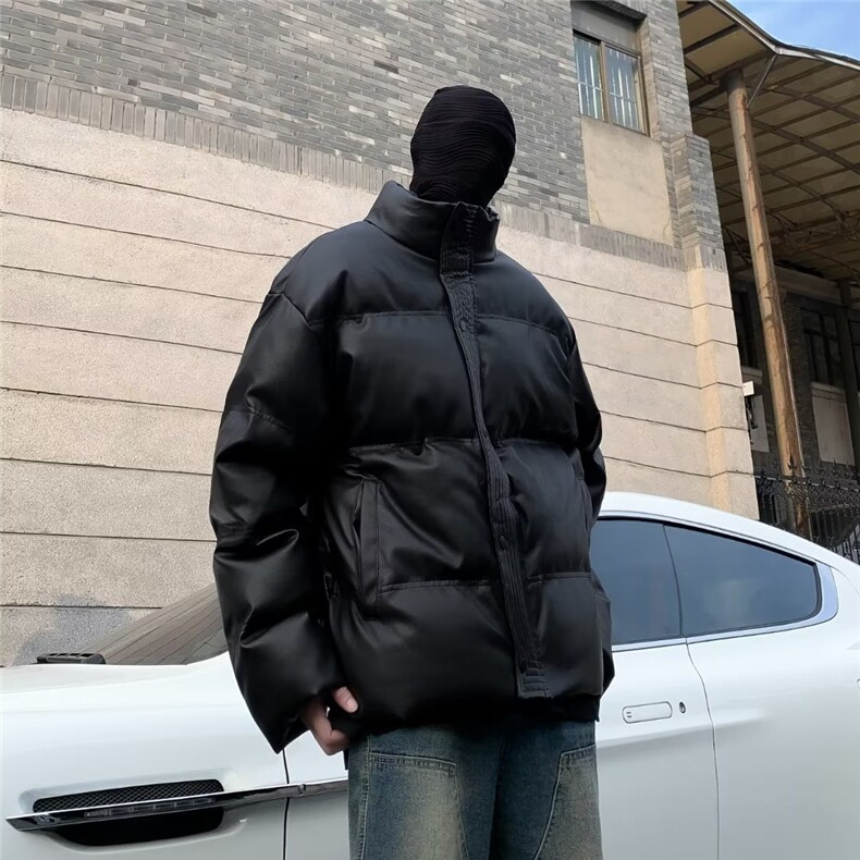 冬装2023男款时尚款棉服棉衣立领冬季男士宽松潮ins外套MF083-P93,男装棉衣,星座412-3