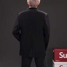 秋季新款时尚西服中山装轻风外套FA146P55，男装西服，星座1116-2