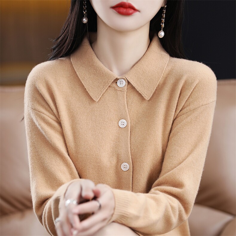 羊毛连衣裙女2024秋冬季新款中长款过膝长款打底针织衫,女装连衣裙,蒙特羊绒