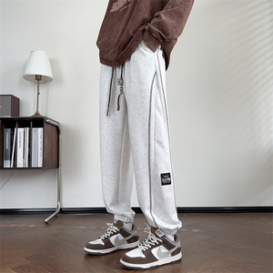 ！2023秋冬男士运动裤百搭加绒加厚学生卫裤WK2006P50加绒P60图片