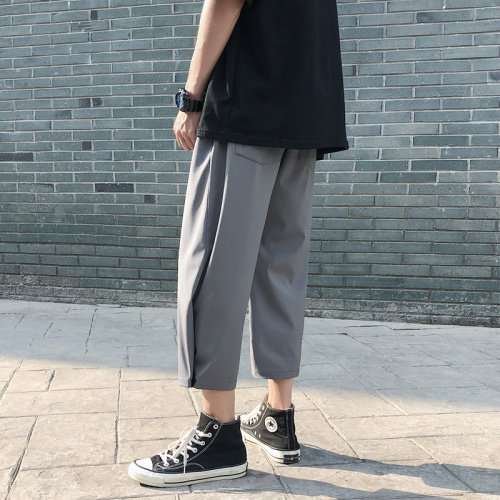 新款男士宽松休闲百搭运动时尚潮流七分裤1211-特批20,男装休闲裤,星座718-1
