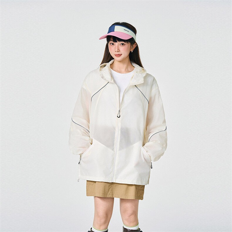 UPF50+有报告 凉感轻薄透气宽松大码潮流防晒服 DQC658-P48图片