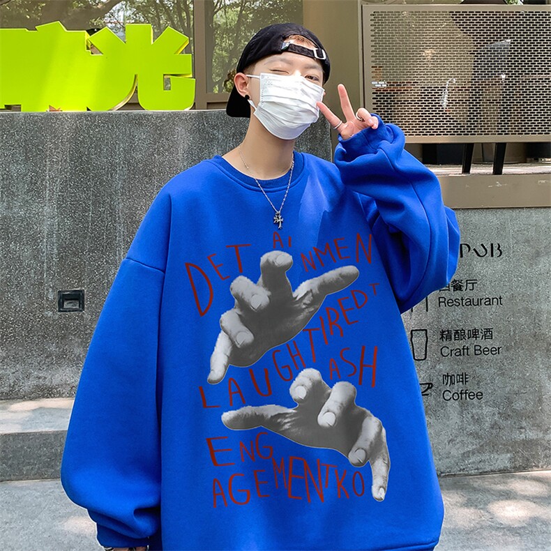 直播品质360克重磅美式卫衣H261特P28同步供应棉H261HM特P38,男装卫衣,电商A486