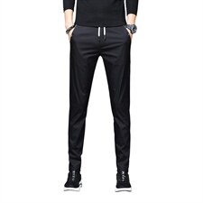 现货足夏季潮牌休闲裤子男青少年帅气弹力修身长裤X1915-p35，男装休闲裤，星座224