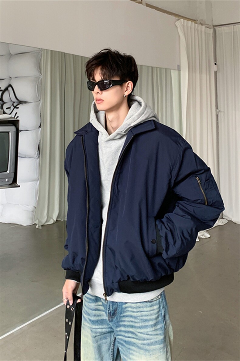 [网图]冬季保暖棉服设计感宽松休闲情侣外套男5D1180-TP5598,男装棉衣,电商A102