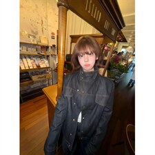 已做货DJK007-特批80自制工装立领原牛牛仔外套，男装工装外套，星座603-2