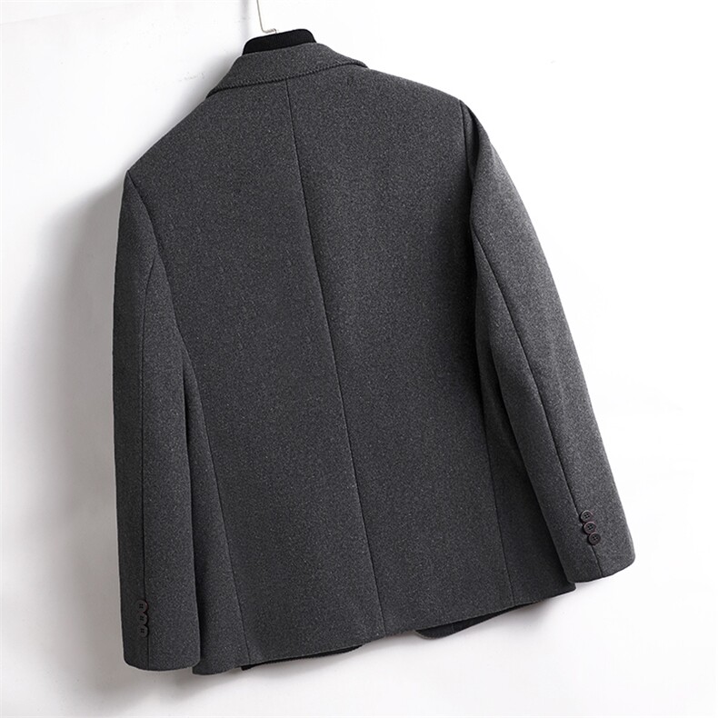 S-M903冬季男士毛呢大衣修身羊毛休闲外套商务休闲高端男装P135,男装毛呢大衣,电商B360