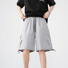 美式户外机能速干工装短裤男夏基础款休闲运动五分裤潮K6423-P32，男装牛仔裤，星座412-3