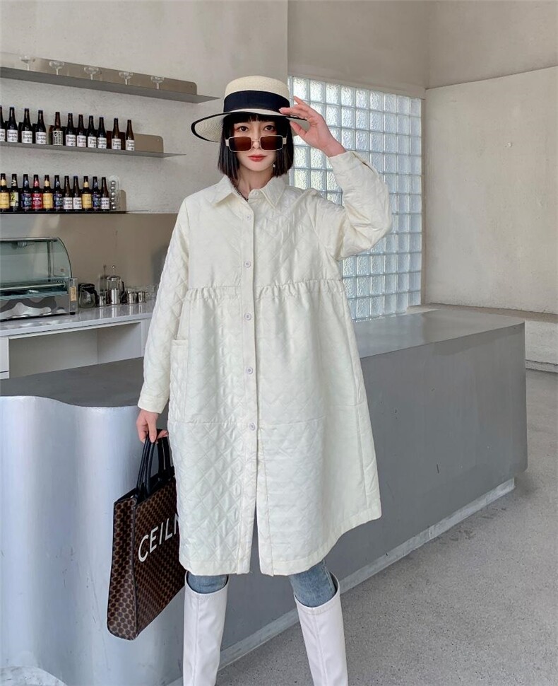 【现货】春季新款风衣单层，女装风衣，得瑟空间