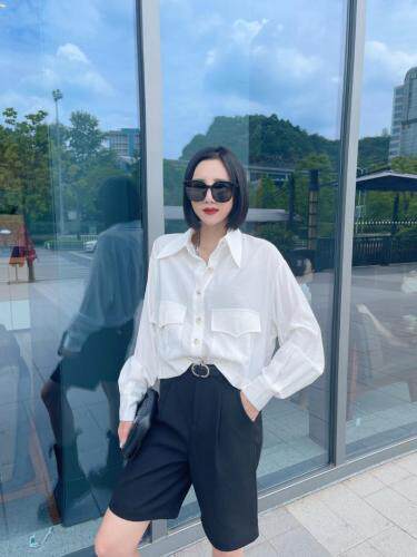 秋款百搭衬衣，其它，沐·沐