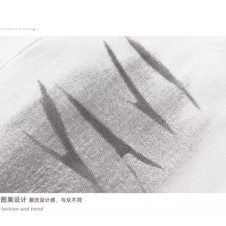 秋季美式晕染牛仔裤男女复古宽松直筒长裤潮牌脏脏裤子5170/P50,男装牛仔裤,星座506B