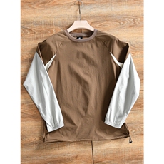 网图有货高品质山系户外防水微弹垂顺拼接运动T恤男女A834-P52，女装T恤，星座1505