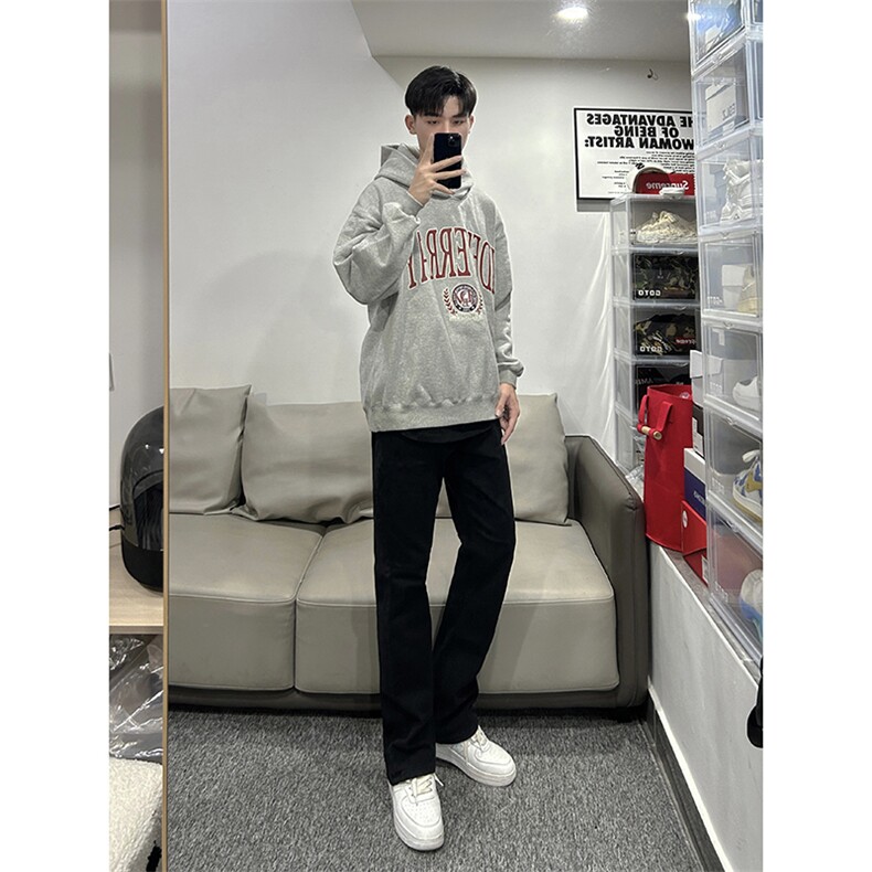 B221美式ins高街暗黑小众修身弹力休闲牛仔裤LK23010-P60控78,男装牛仔裤,电商B221