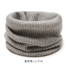 高品质针织脖套柔软保暖经典条纹设计，围巾，远腾羊绒