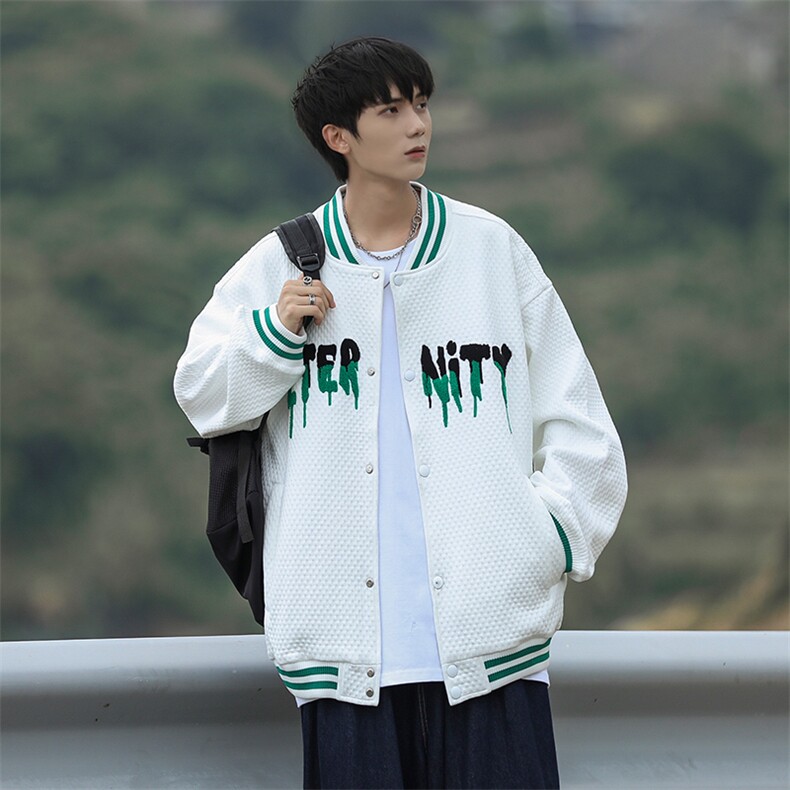 新款冬季加厚银狐绒CITYBOY风针织外套WT2415加绒-P100控148,男装夹克,星座717