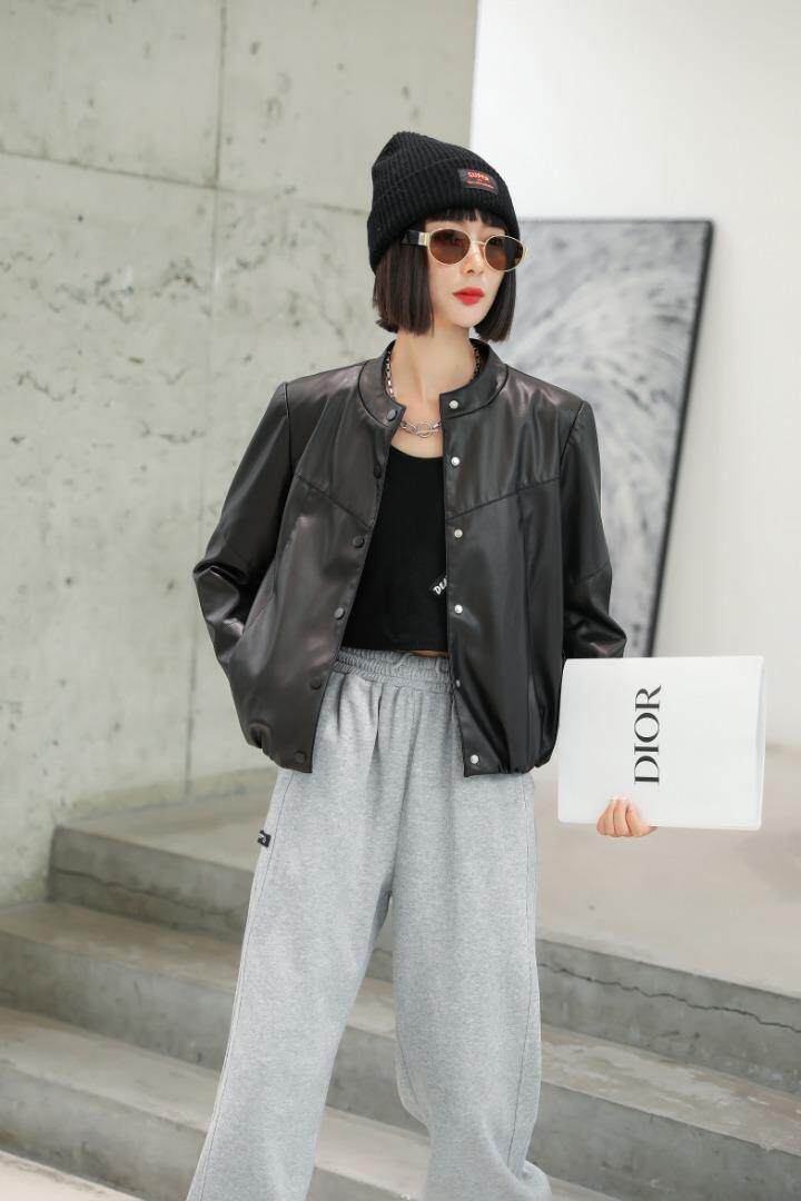 秋装新款皮衣，女装皮衣，旭雅婷