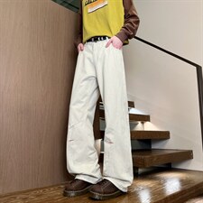 XZ616春季重磅美式趣味撞色锁眼缉明线打褶休闲裤K26021特P45，男装休闲裤，星座512A（原616）