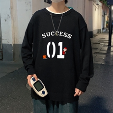M67205-P45加绒款-P65圆领毛衣男大码针织衫男毛线衣线衫，男装针织衫/毛衣，电商A040