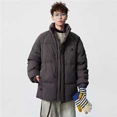 M-3XLB3539902P200灰立领2025冬羽绒服【标50控活动价328】，男装羽绒服，电商B353